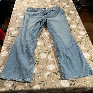 Levis 580 Bootcut Jeans Women's 20w Blue Denim Western Preppy Cowgirl Y2k 90s